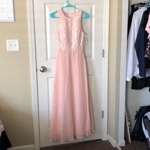 Pale Pink Wedding Dress